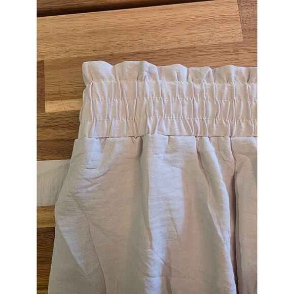 NWT AusLook Wide-Leg Pants – 5X | Champagne Elastic Waist w/ Ribbon Belt Dressy - Picture 5 of 7